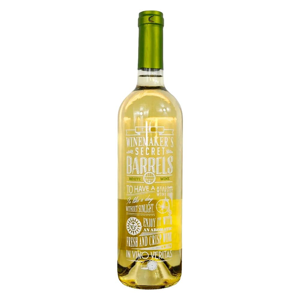 Vinho Winemaker`s Secret Barrel White Blend 750ml 6 Unidades
