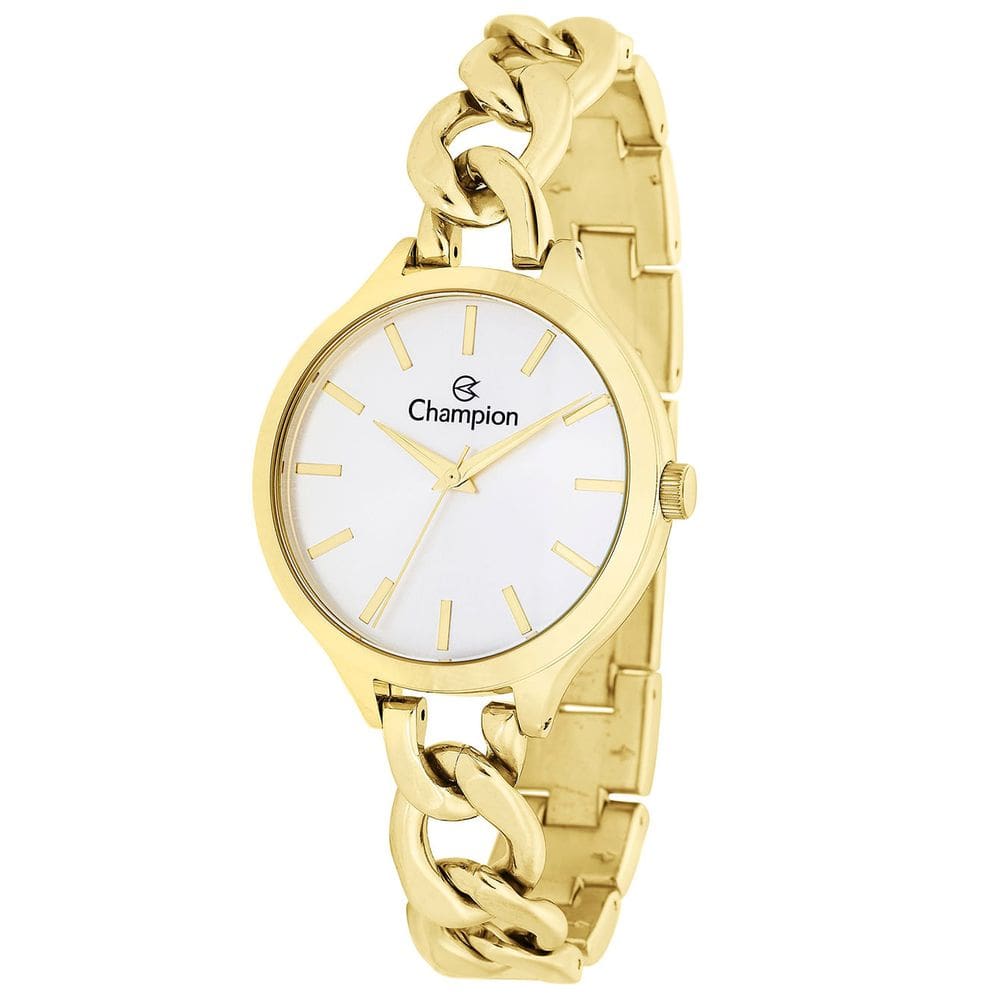 Relógio CHAMPION feminino analógico dourado CN21390H
