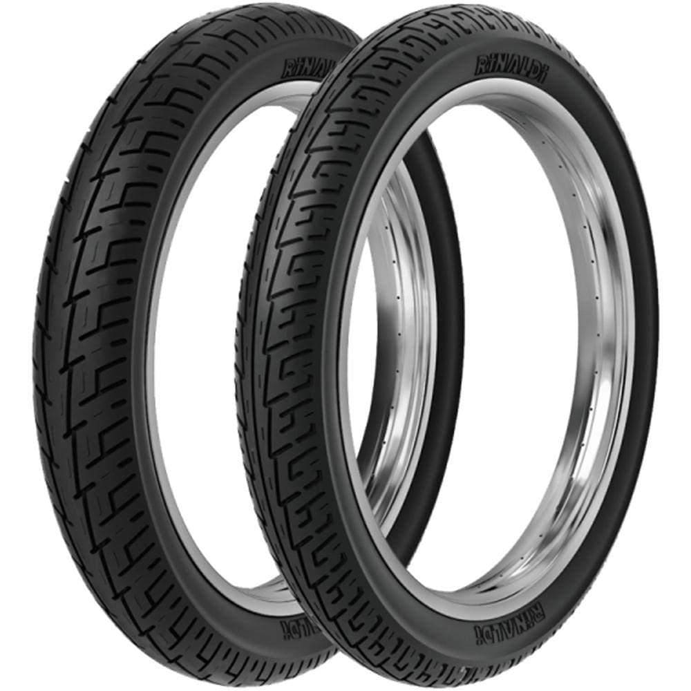 Par Pneu Biz 125 Pop 110i Win 110 80/100-14 + 60/100-17 Bs32 Rinaldi