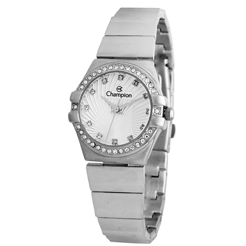 Relógio CHAMPION feminino analógico prata CF25358Q