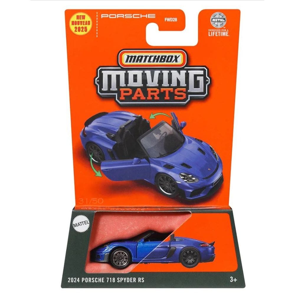 Carrinho - 2024 Porsche 718 Spyder RS MATTEL
