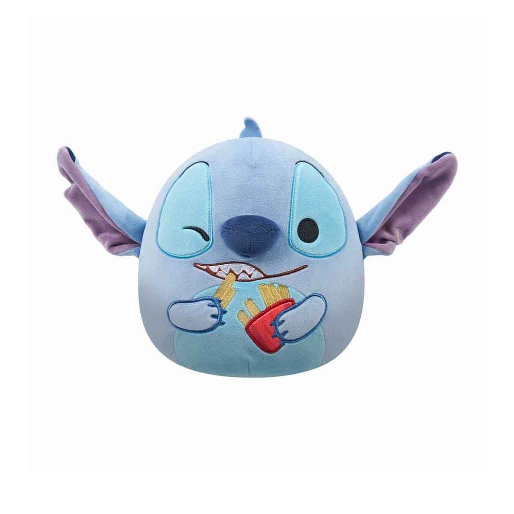 Pelúcia Squishmallows 20Cm Do Stitch Com Batata Frita Disney