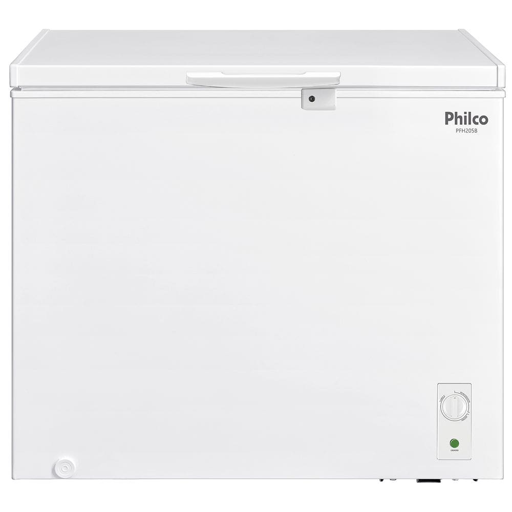 Freezer Horizontal 199 Litros, Dupla Função, Á Compressor, Philco - PFH205B - 220V