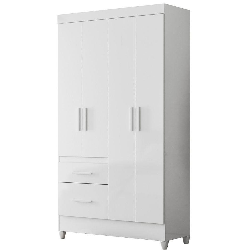Guarda Roupa Solteiro Madri 4P 110 cm Moval