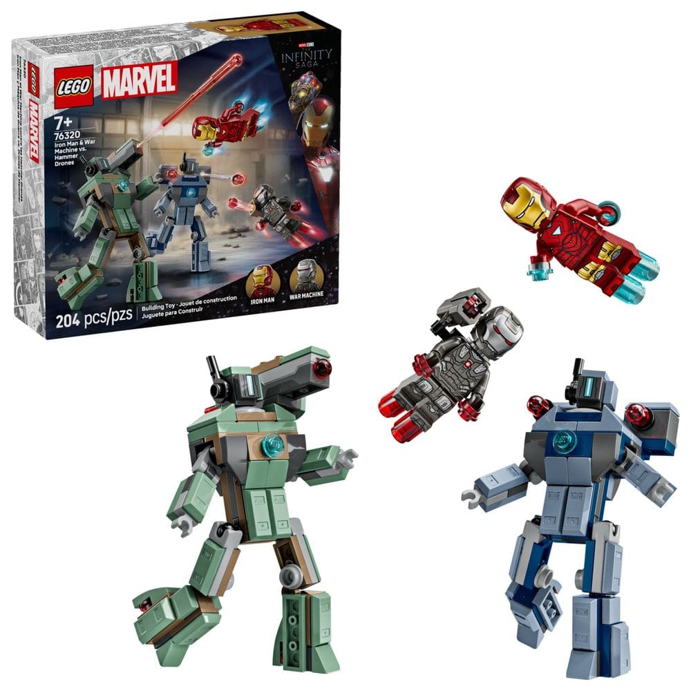 Blocos De Montar - Homem De Ferro e Maquina LEGO DO BRASIL