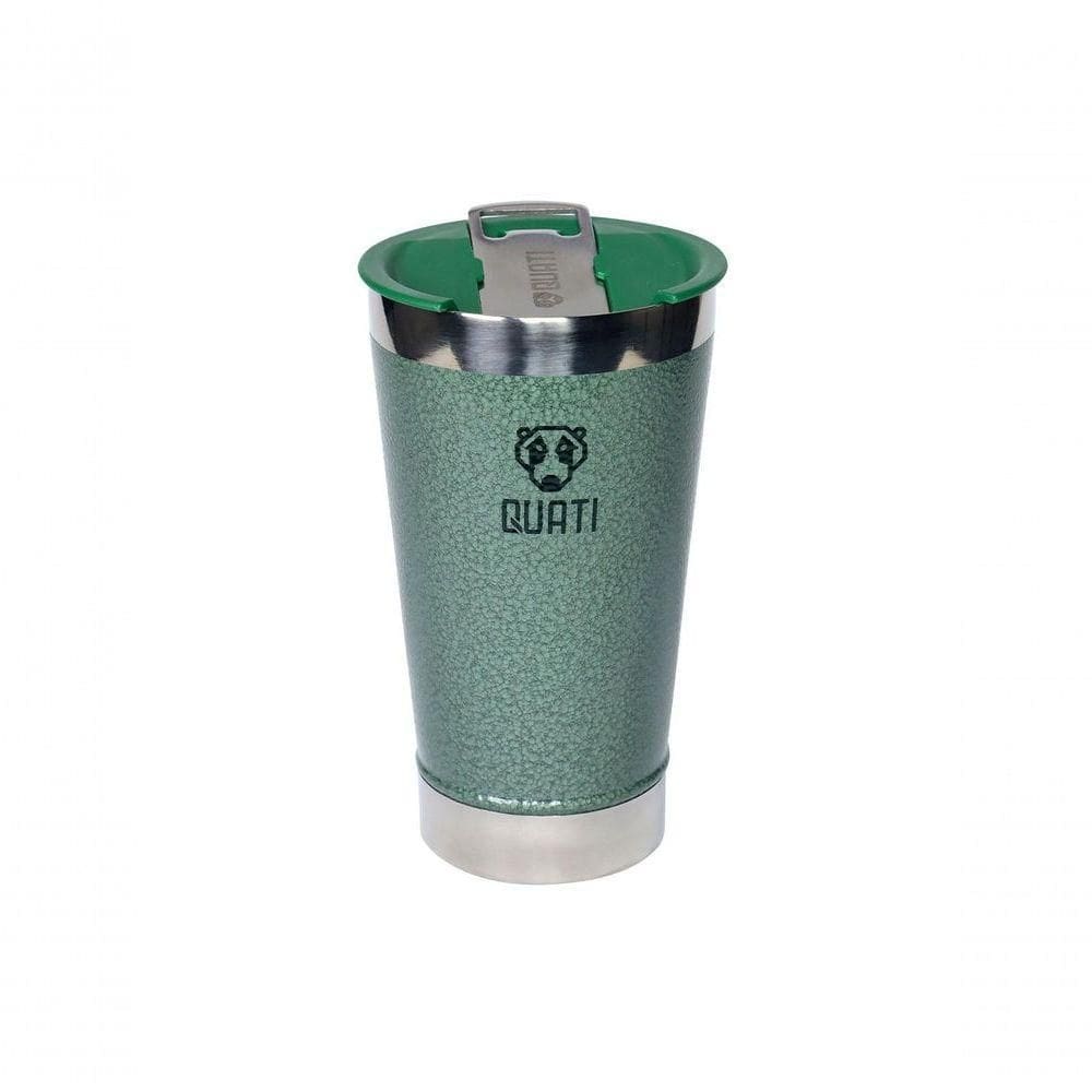 Copo Térmico Quati Com Abridor 473ml Verde - Cva473