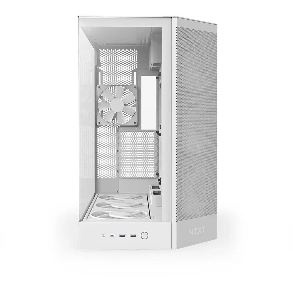NZXT H9 FLOW RGB ホワイト Gabinete Gamer NZXT H9 Flow RGB+ | Casas Bahia