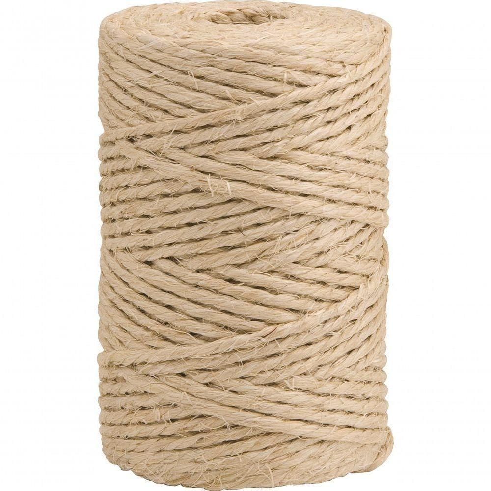 Fio De Sisal 3,8mm 1,00kg 166m-kg F-500-3 Natural Não Oleado