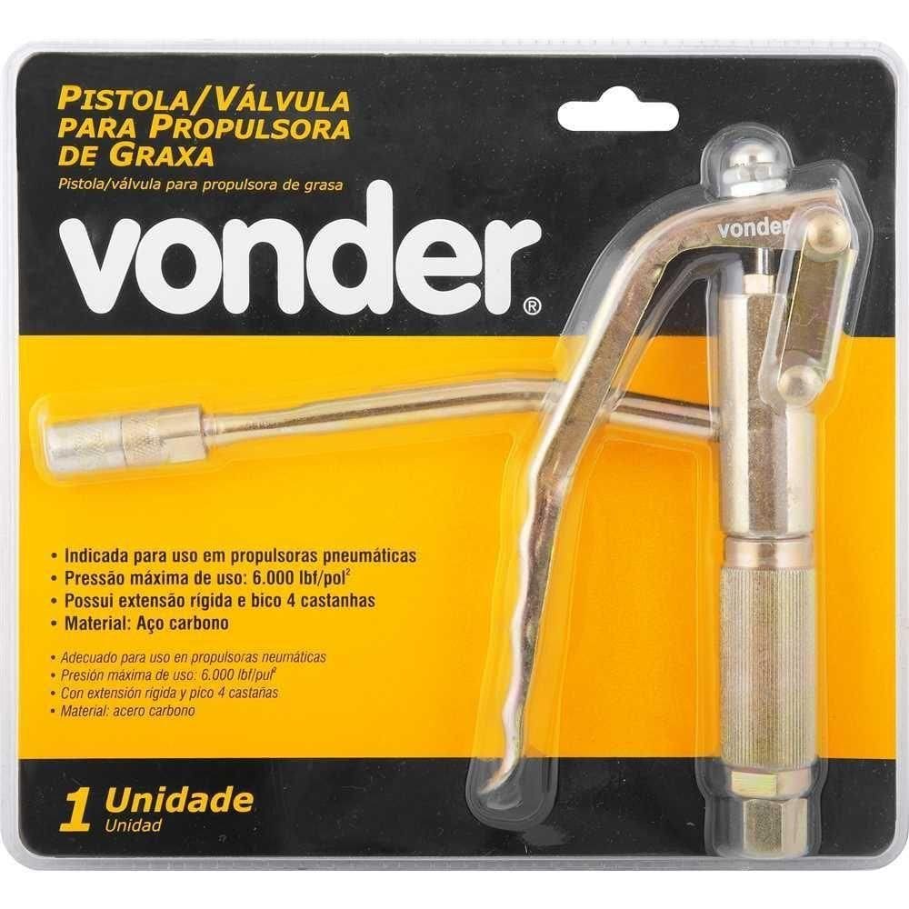 Pistola Para Propulsora De Graxa Bico Rígido Ppv0100 Vonder