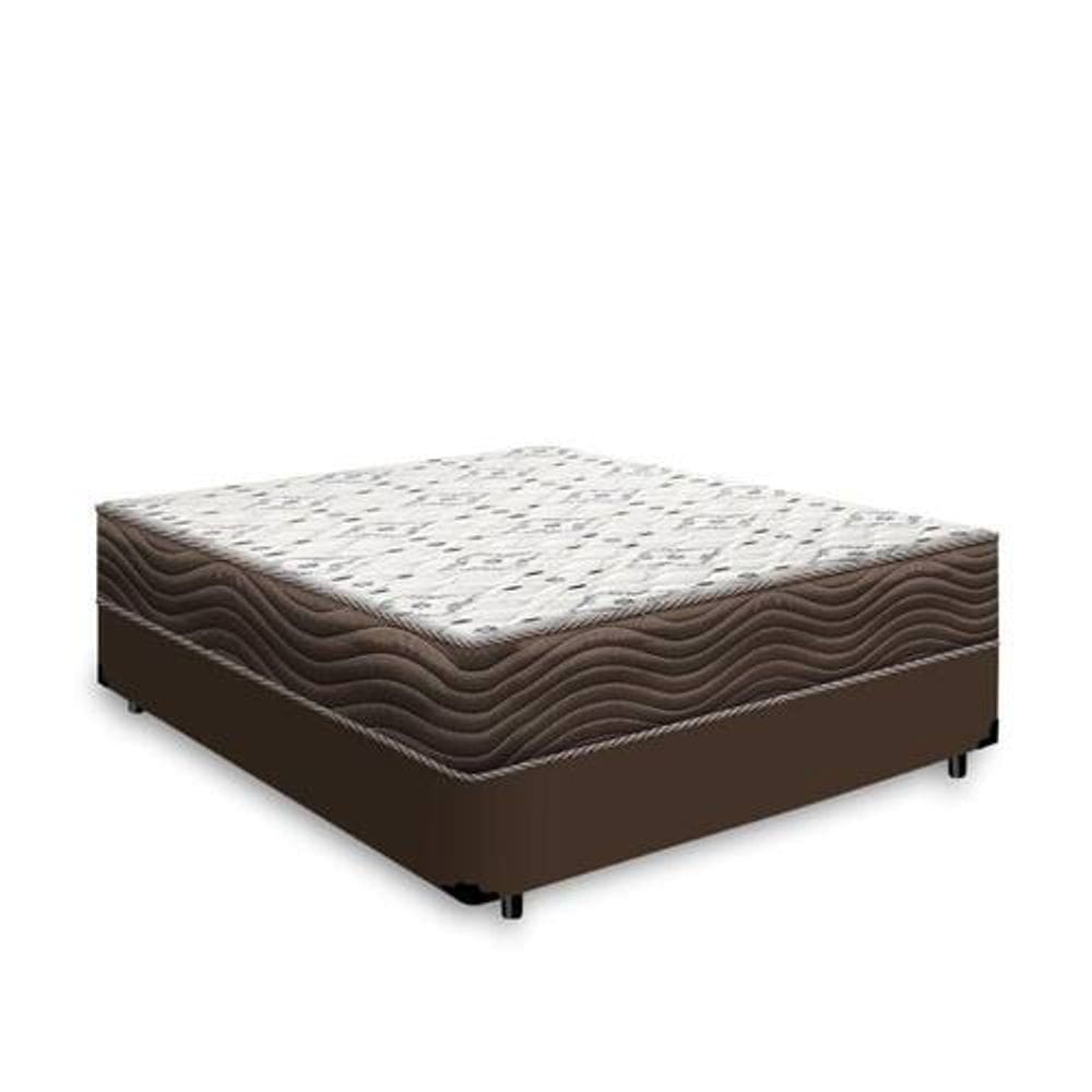 Cama Box + Colchão Viúva ISO 150 D45 - Ortobom - 128x188x53cm - Preto