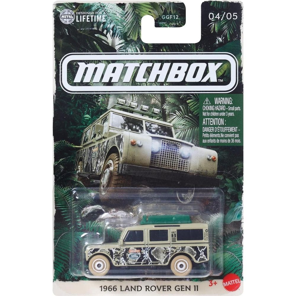 Carrinho - 1966 Land Rover Gen 11 Matchbox MATTEL