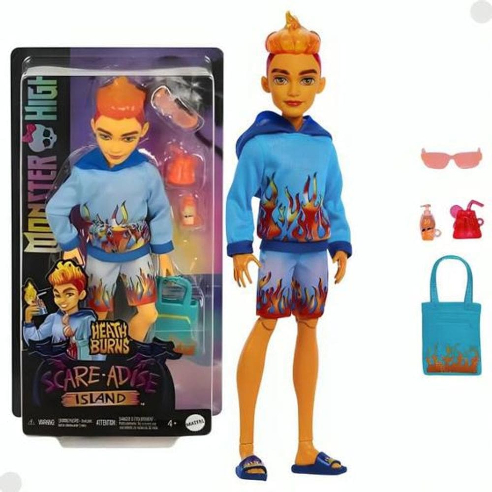 Boneca Monster HIGH Scareadise ISLAND Heath Mattel HRP69