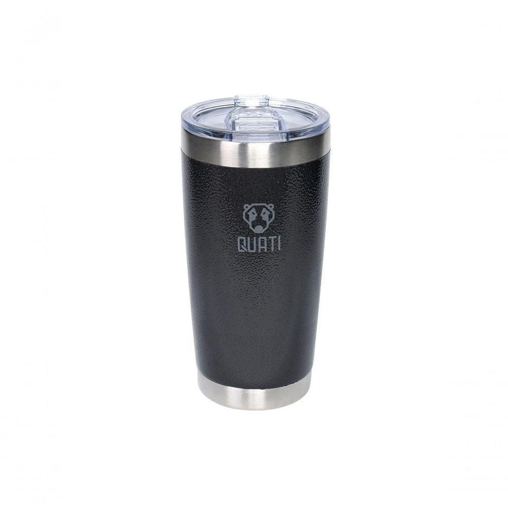 Copo Térmico Quati Com Tampa 591ml Preto - Cpct591
