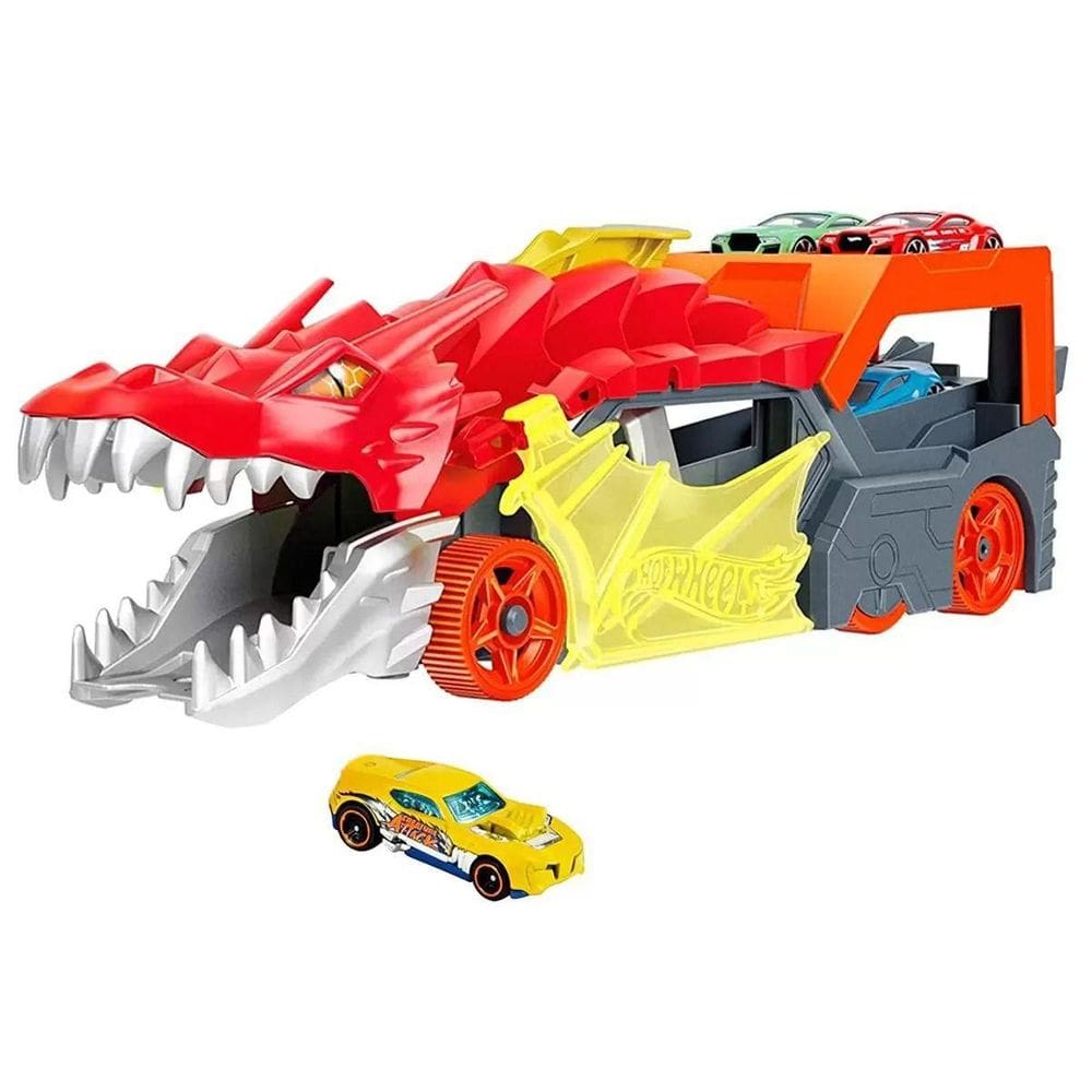 Hot Wheels Mattel City Reboque Do Dragão - GTK42