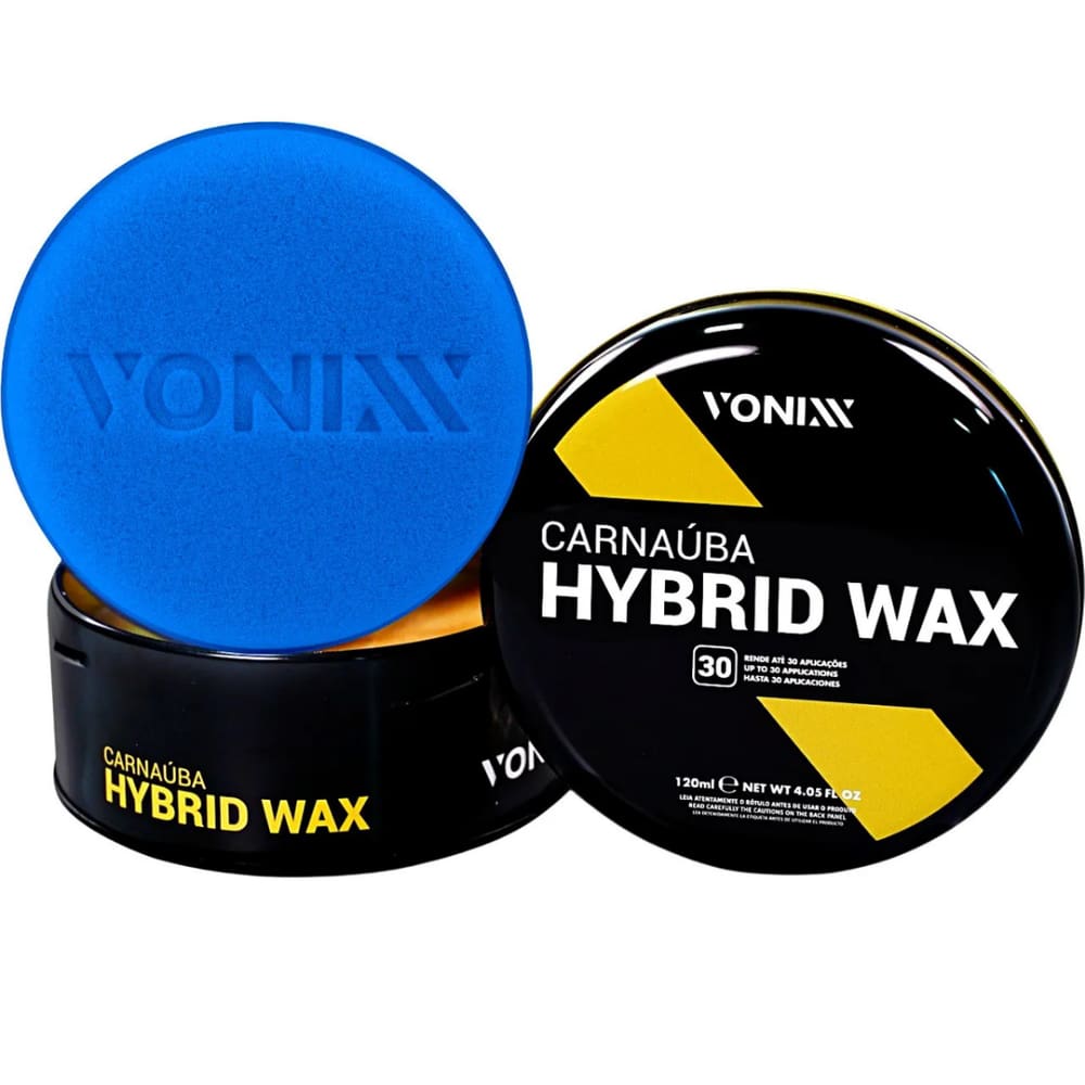 Pasta Carnaúba Hybrid Wax Híbrida Proteção Longa Duração Vonixx