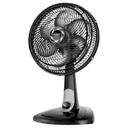 Ventilador de Mesa Mondial Turbo 6 Pás 30cm 60W 220V Preto - VT-30-NB