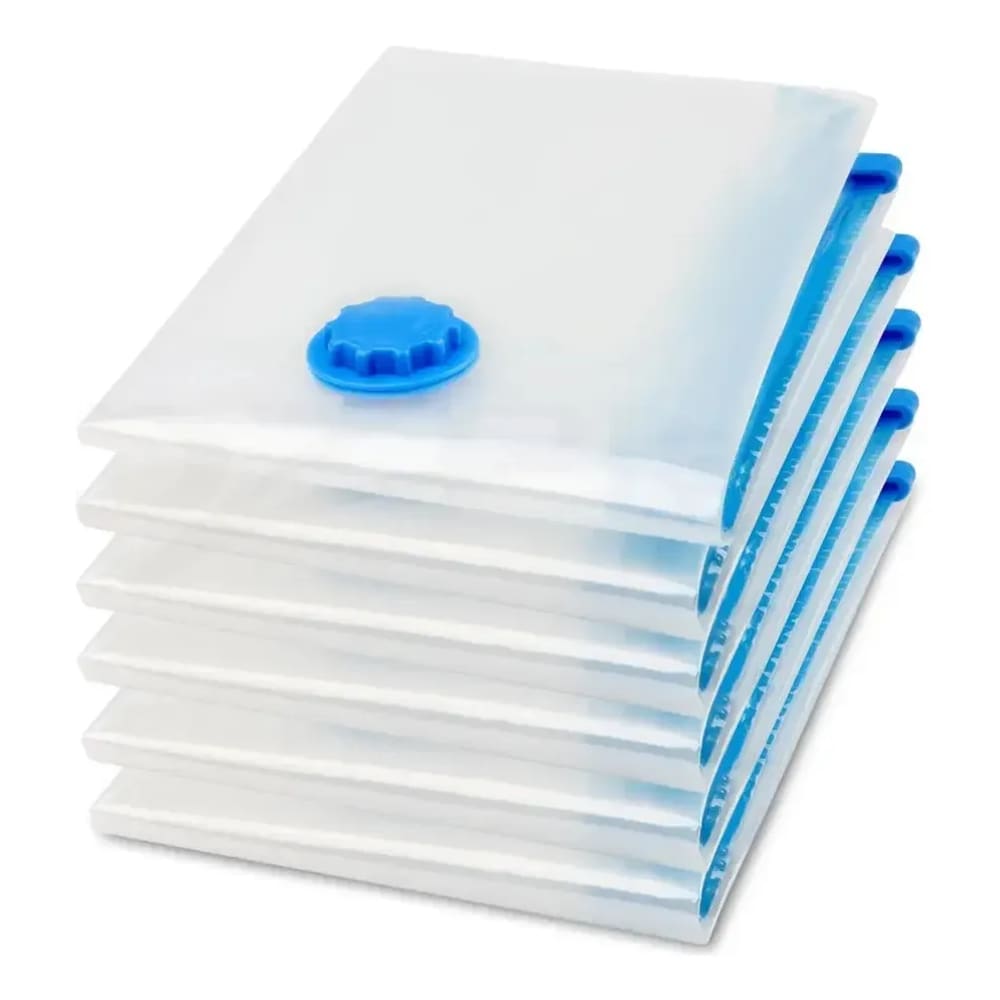 Kit 10 Saco Vácuo 60x80 Organizador Roupa Casaco Mala Viagem
