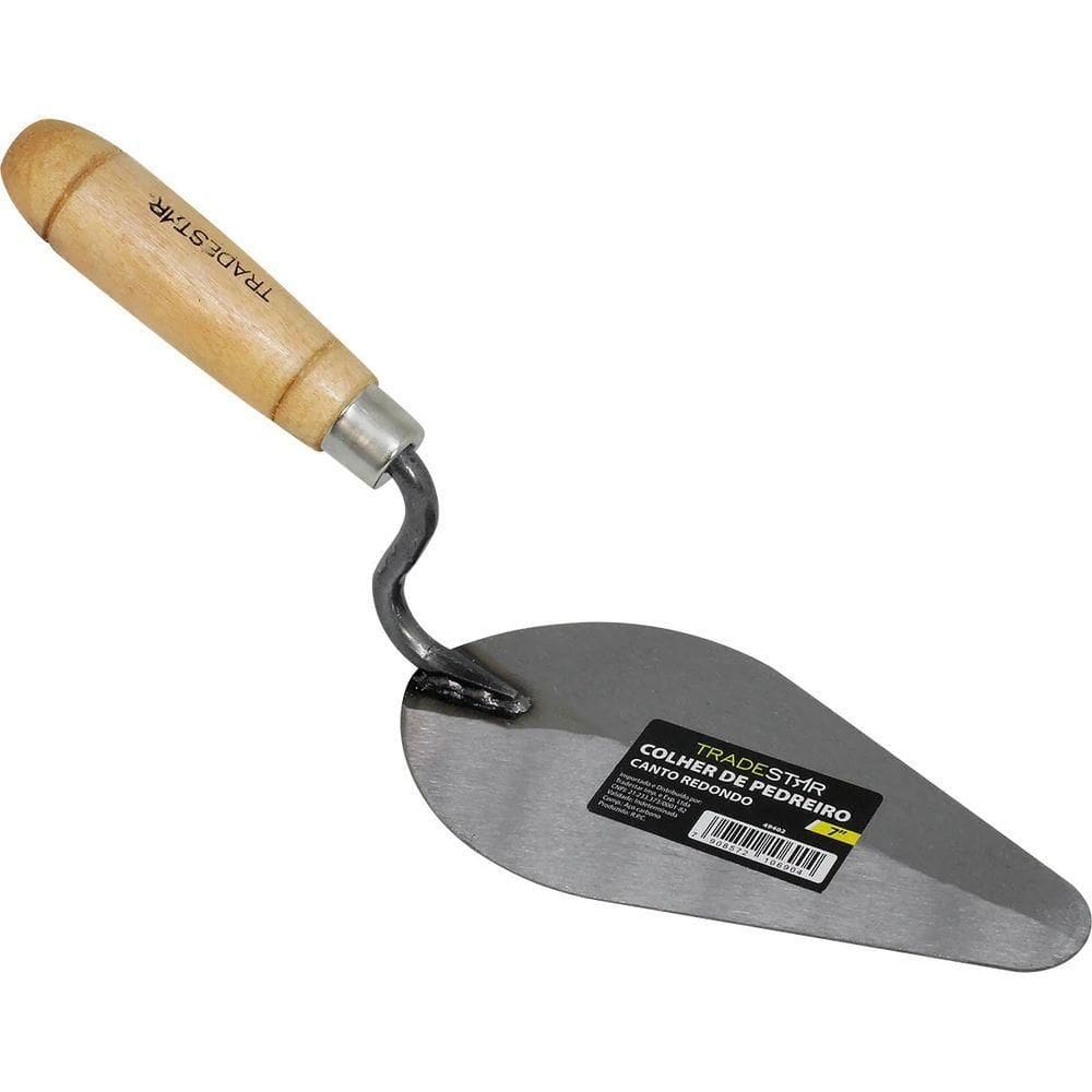 Colher De Pedreiro 7`` Canto Redondo Tradestar