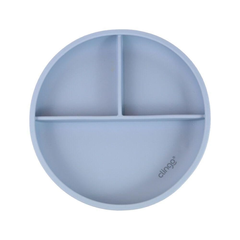 Prato De Silicone Infantil Com Divisórias - Seguro E Funcional Para Refeições