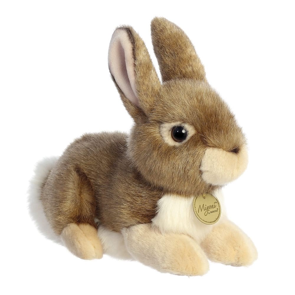 Bicho de pelúcia Aurora Realistic Miyoni Eastern Cottontail Rabbit