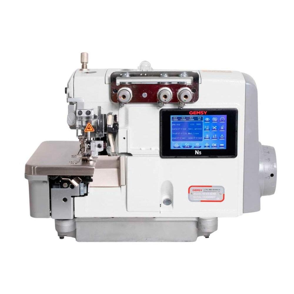 Máquina Costura Industrial Overlock EletrônicaN5-ES-504M 220V - Gemsy