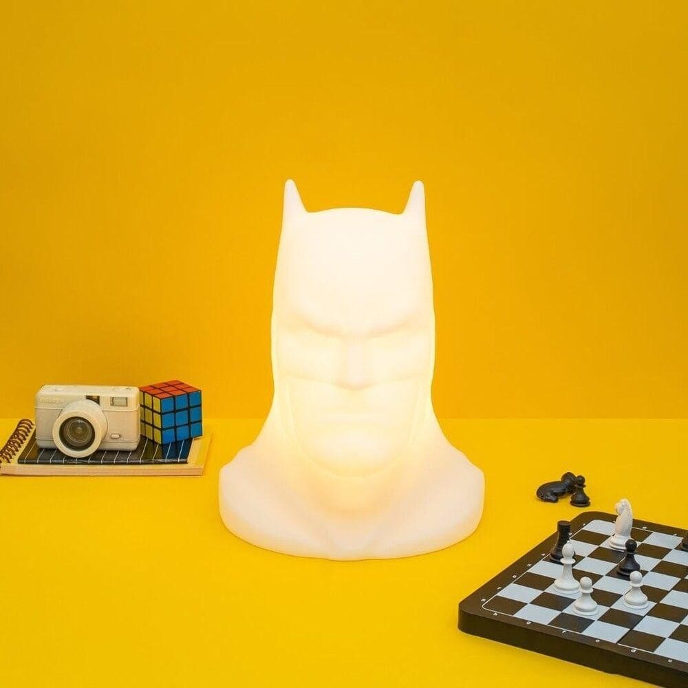 Luminária 3d Batman: Decoração Iluminada Em Estilo Do Cavaleiro Das Trevas