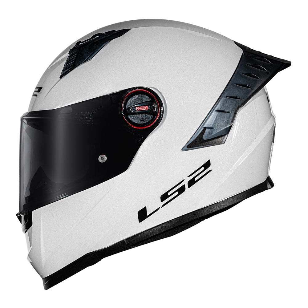Capacete LS2 FF358 Pro Monocolor Branco Brilhante
