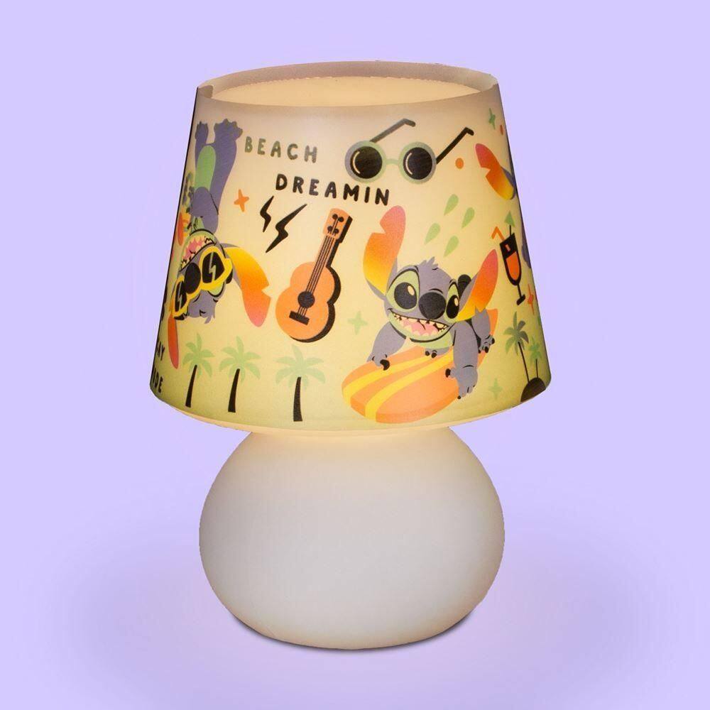 Abajur De Mesa Stitch Disney: Iluminação Mágica E Decoração Encantadora