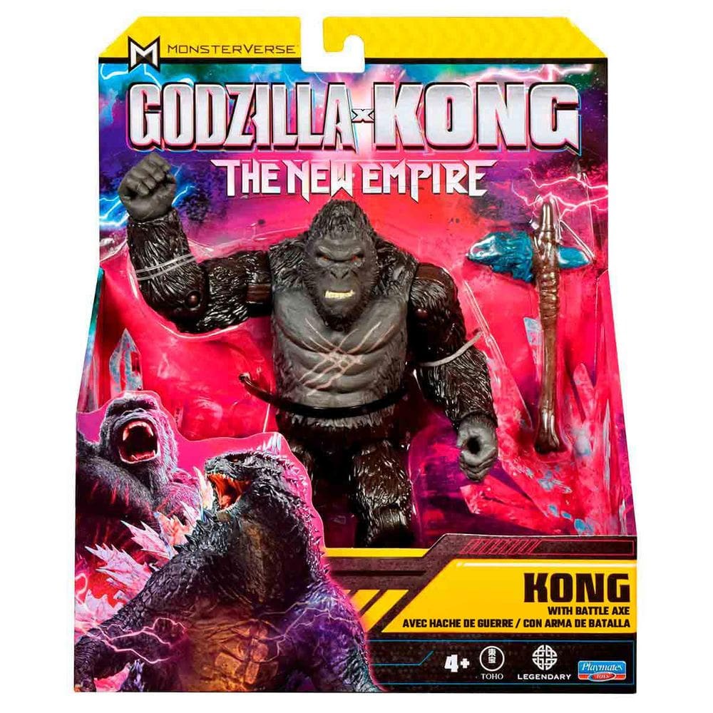 Boneco Kong de 14cm com Machado - Godzilla Novo Império
