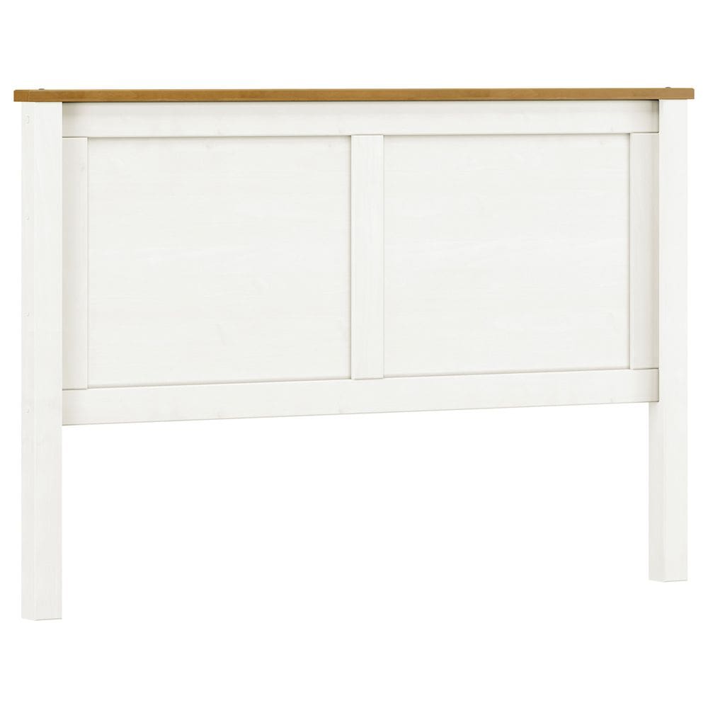 Cabeceira de Madeira Maciça Para Cama Queen Mazzaro F06 Branco Freijó - Lyam Decor