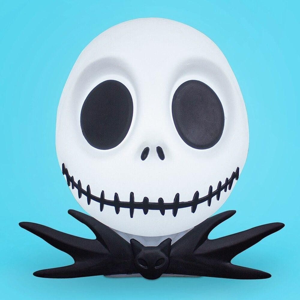 Luminária 3d Jack Skellington - Iluminação Mágica Do Mundo De Tim Burton Para Decoração