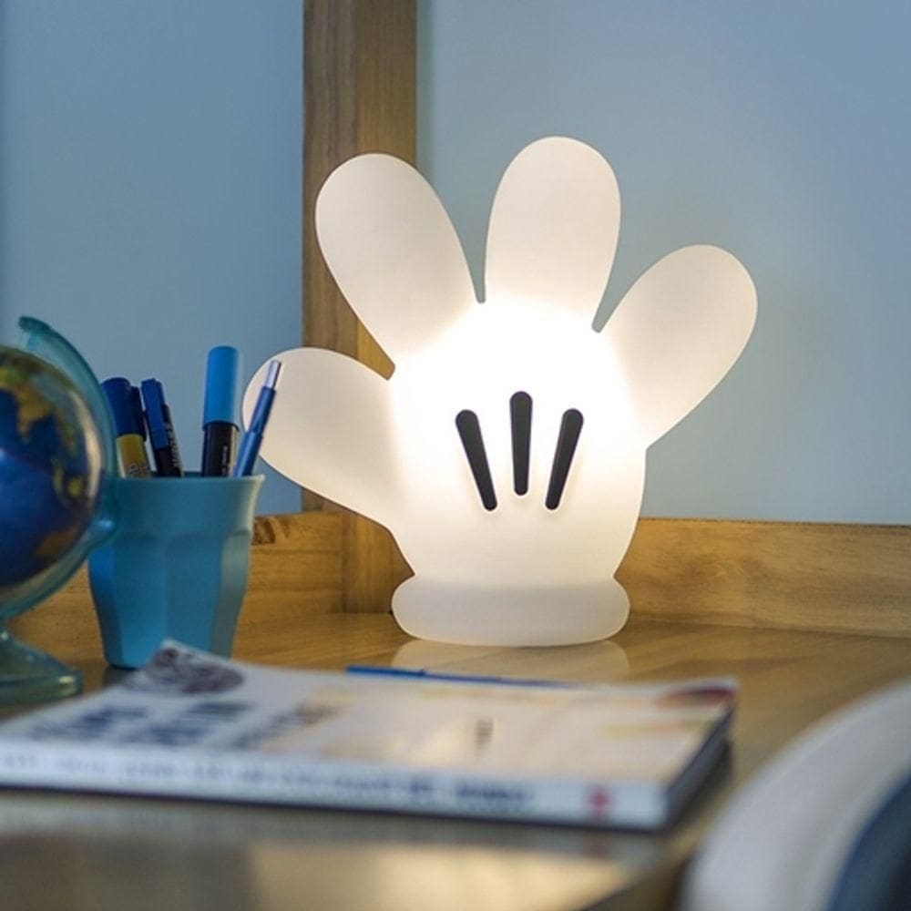 Luminária Decorativa Luva Mickey Mouse Com Design Encantador