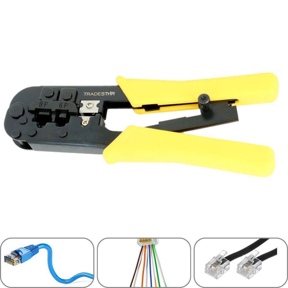 Alicate Crimpador Rj45 - Rj11 Tradestar