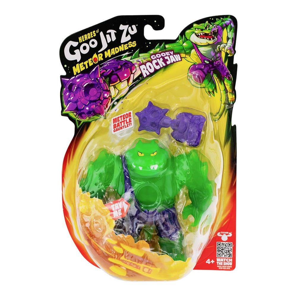 1 Boneco Elástico Rock Jaw com Acessório - Goo Jit Zu
