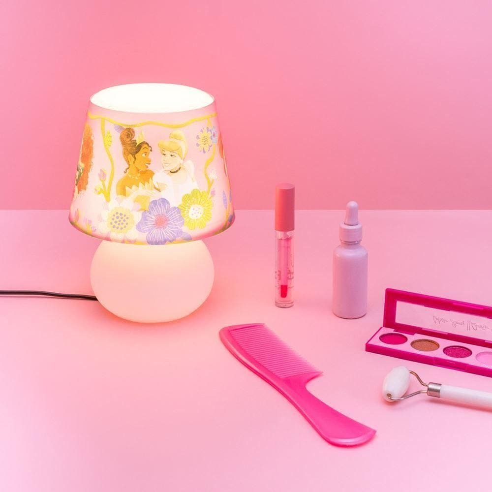 Abajur Encantado Das Princesas Disney - Iluminação Dos Sonhos Para Pequenas Princesas