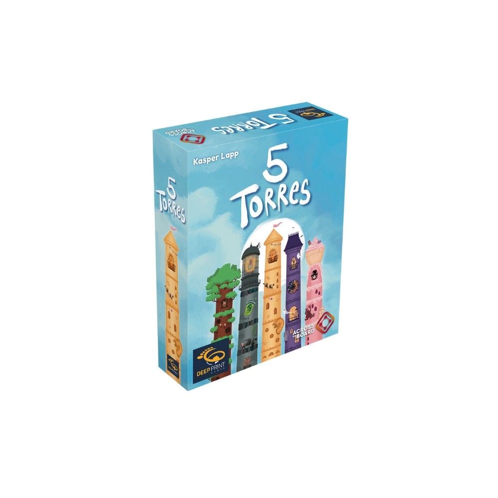 5 Torres Jogo de Cartas Across The Board