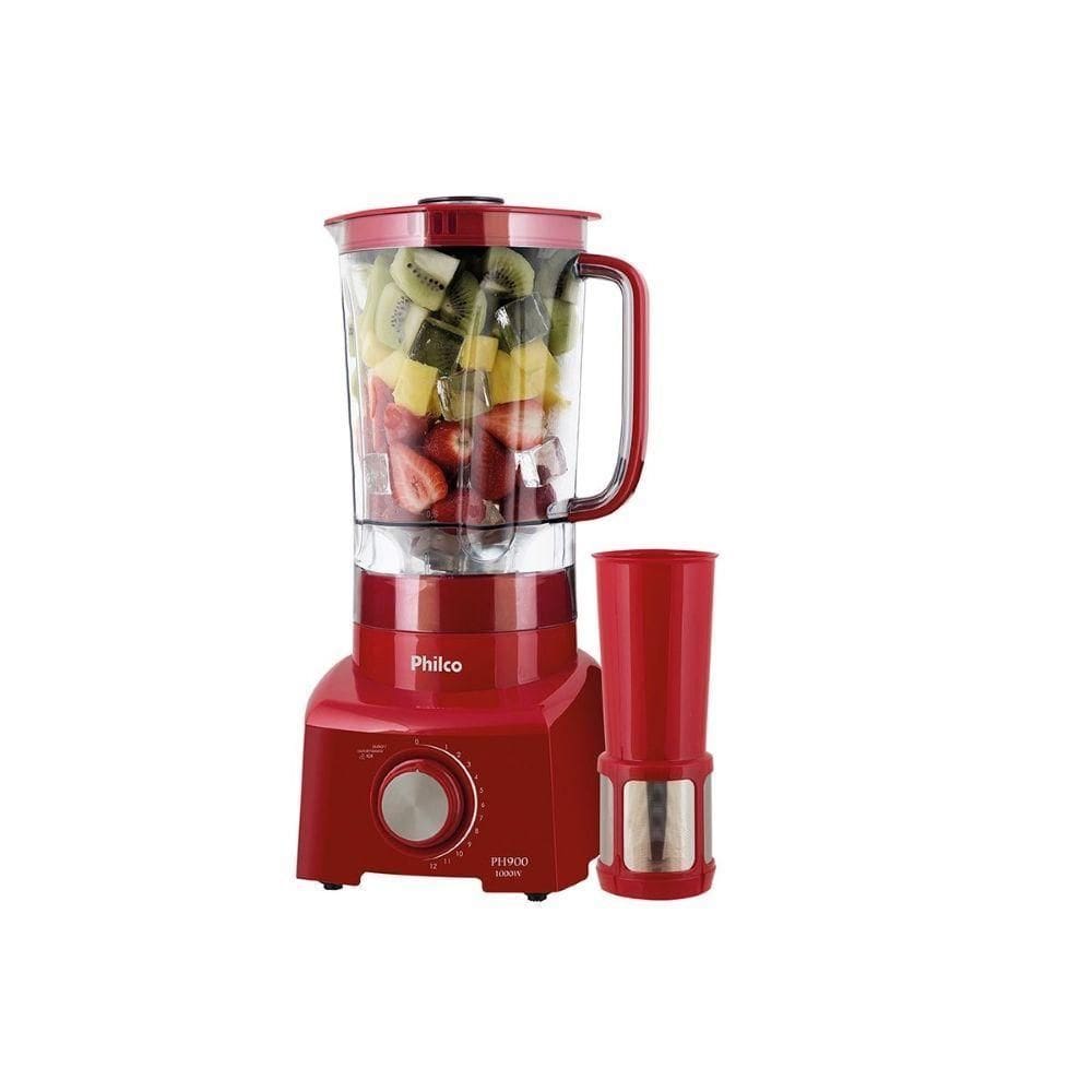 Liquidificador Ph900 1200W Philco Vermelho 3L 220V