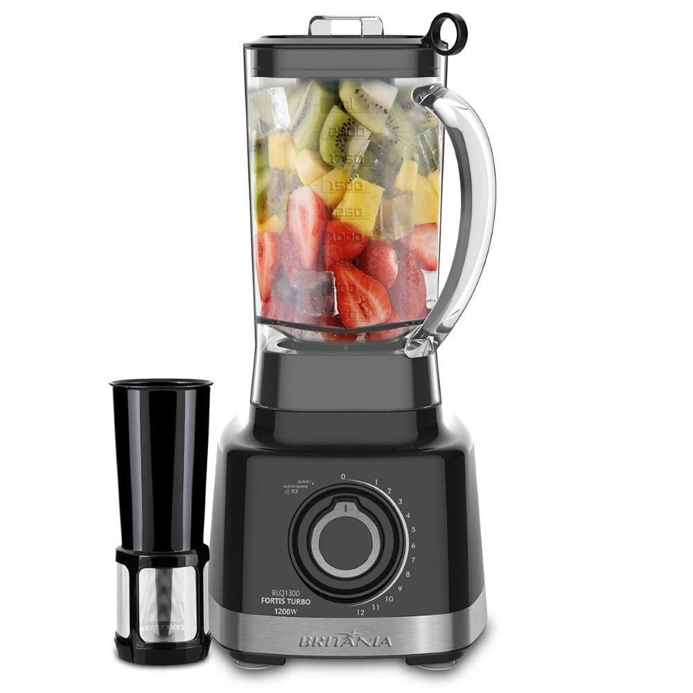 Liquidificador Blq1300p 1200W Britânia Preto 3L 110V