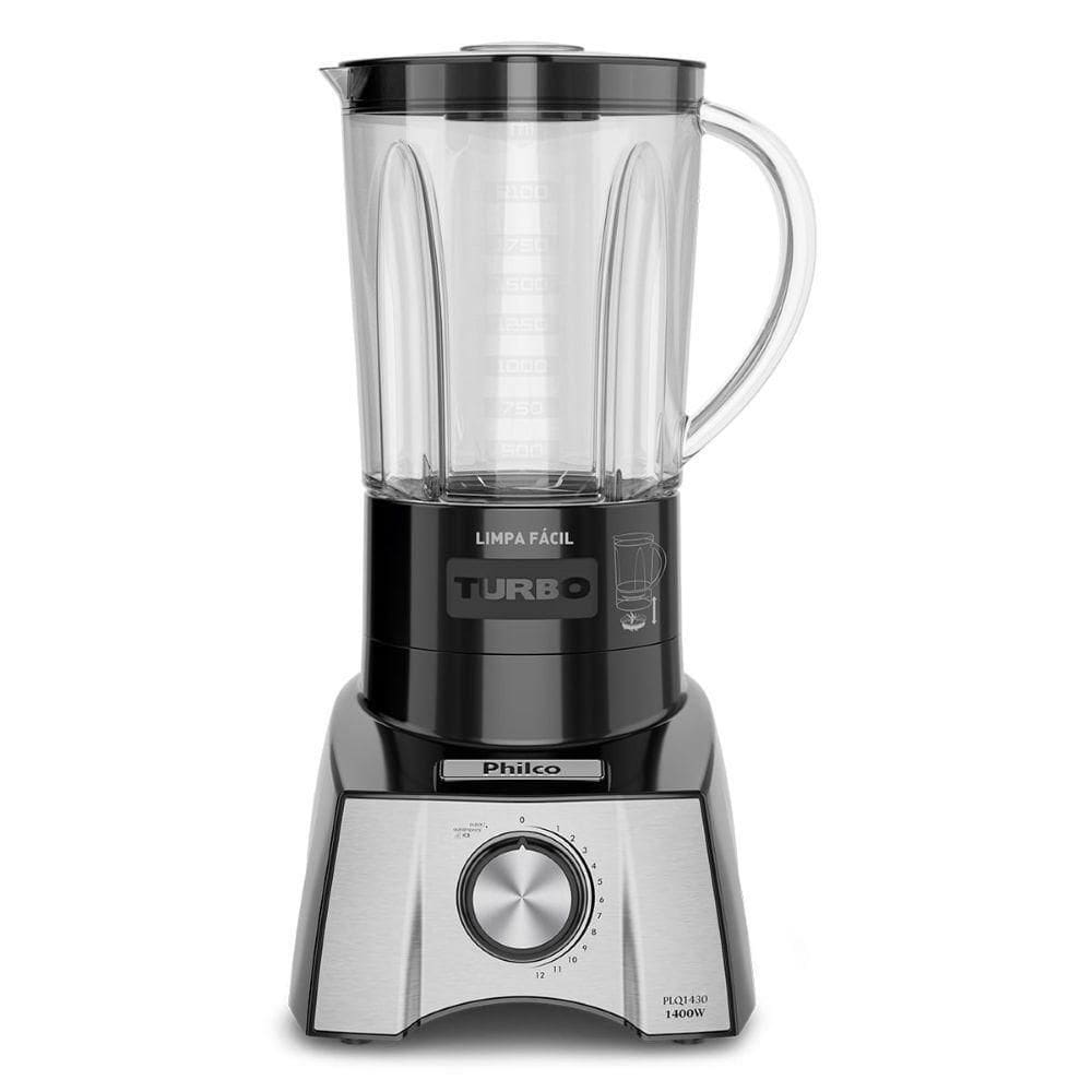Liquidificador Plq1430p 1400W Limpa Fácil Philco Inox 110V