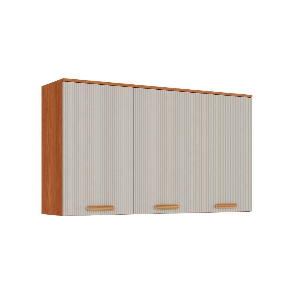 Armário Aéreo Itatiaia Itafriz 120cm Em Madeira Cinamomo Fendi