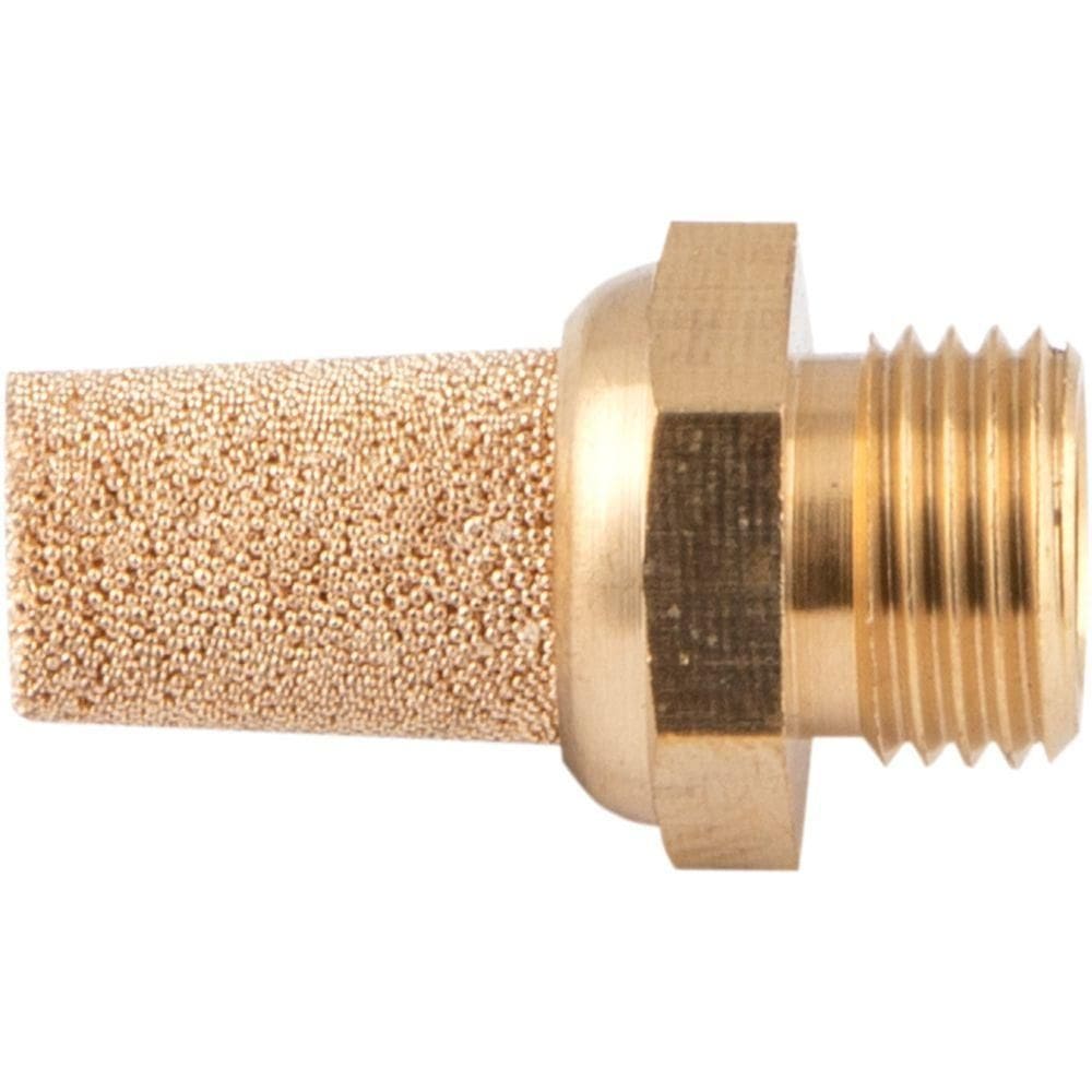 Silenciador De Ar Longo De Cobre Rosca 1-8`` Bsp Vonder