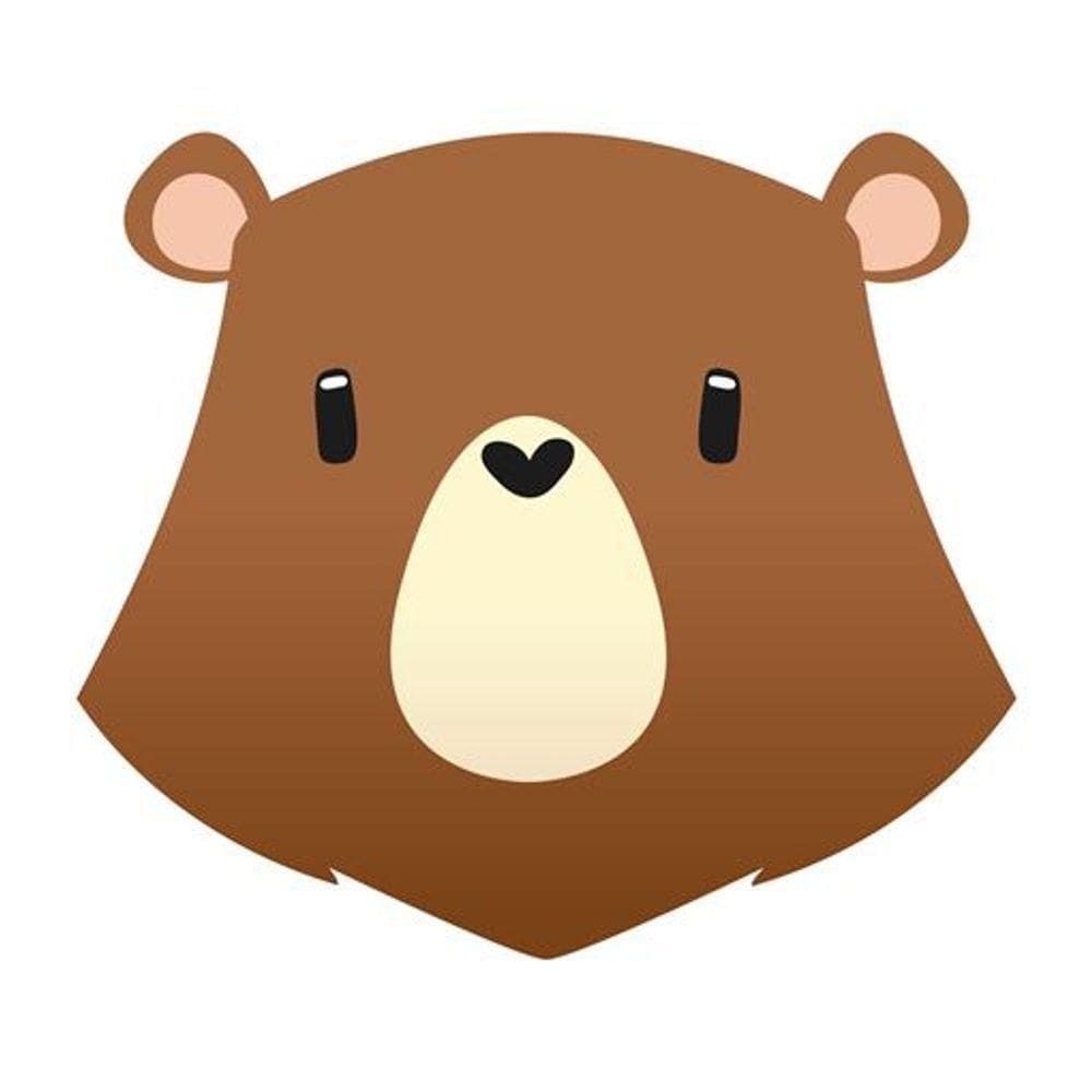 Quadro Decorativo De Urso Para Parede - Estilo Moderno E Aconchegante