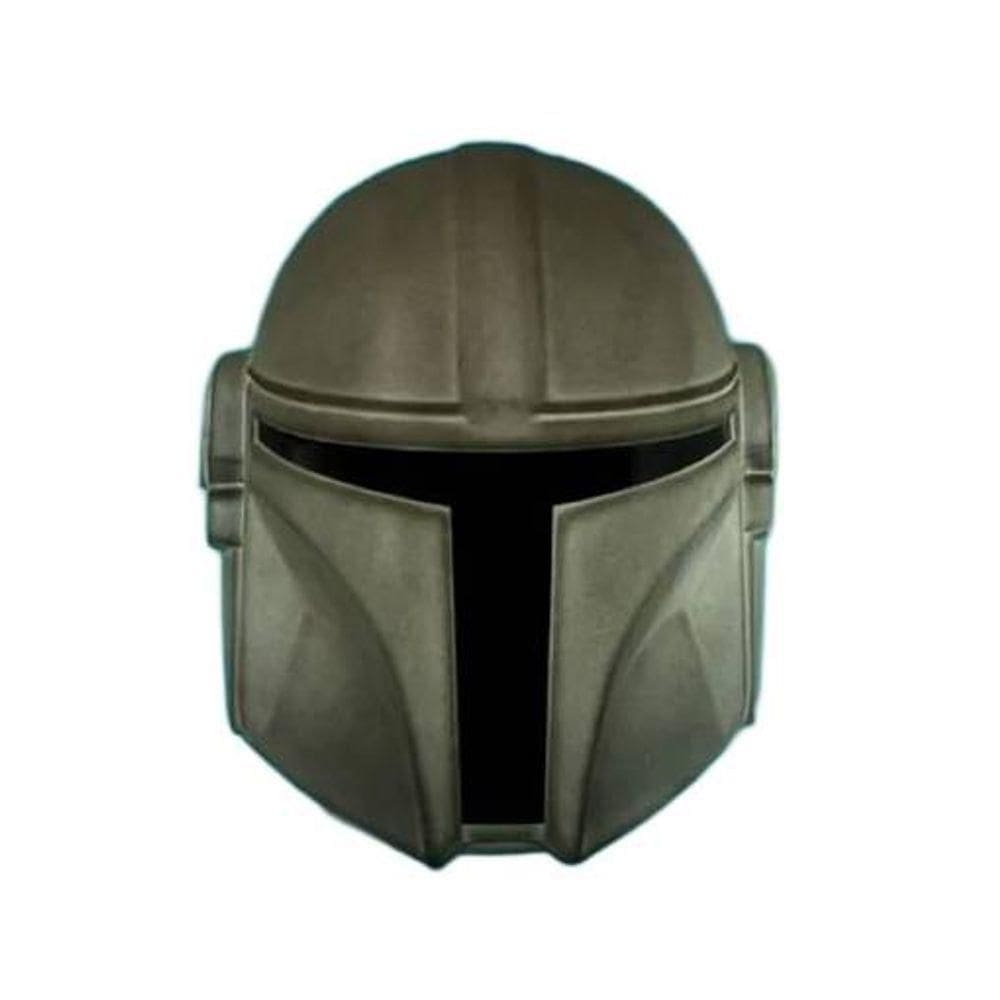 Luminária Decorativa The Mandalorian Star Wars - Design Do Capacete Do Caçador De Recompensas
