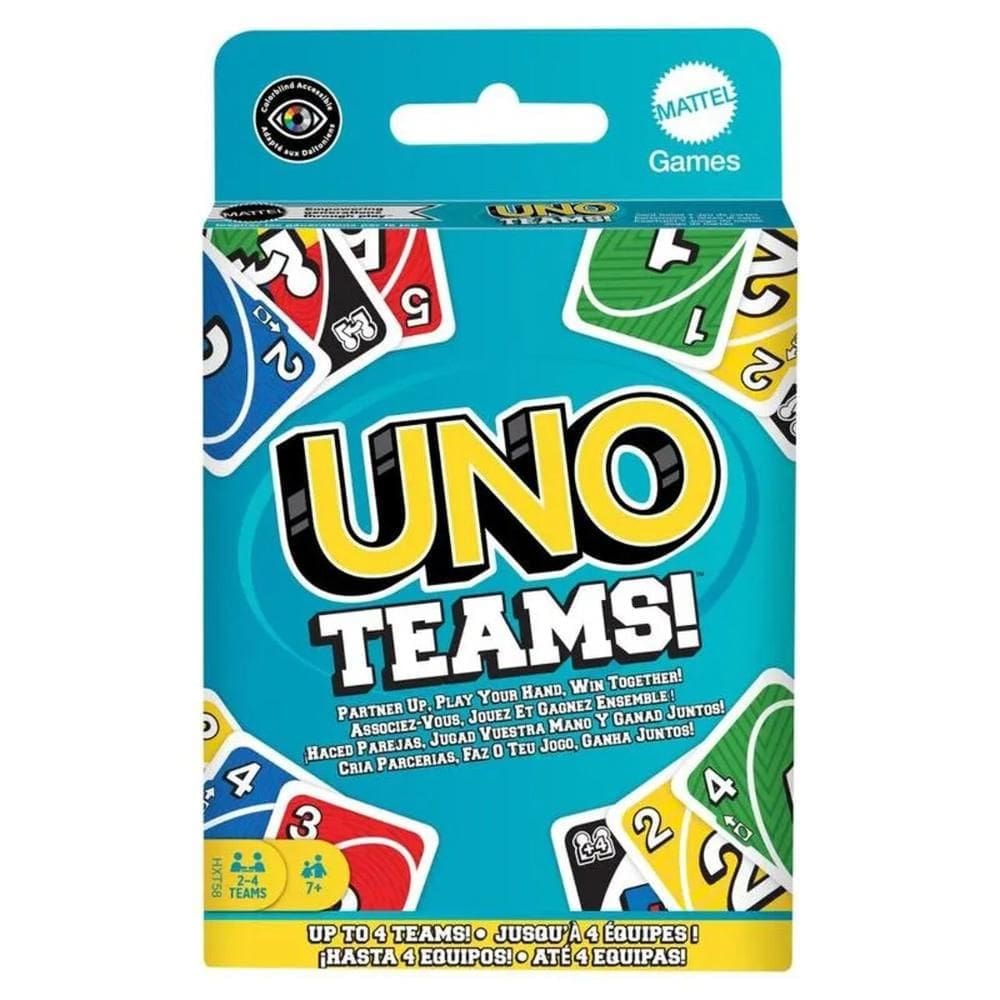 Jogo de Cartas - Uno Teams MATTEL