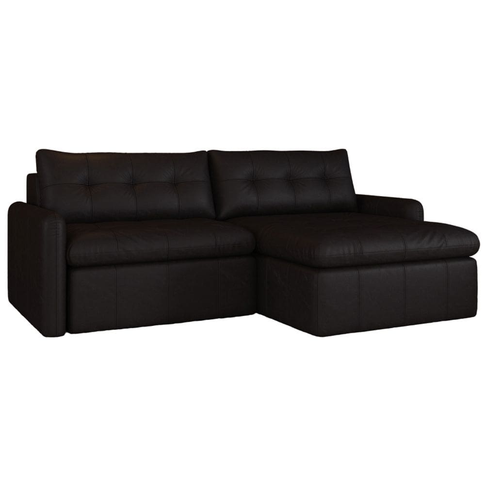 Sofá Retrátil 2 Lugares Para Sala de Estar 184cm Zuno P08 Couro Vinho - Lyam Decor