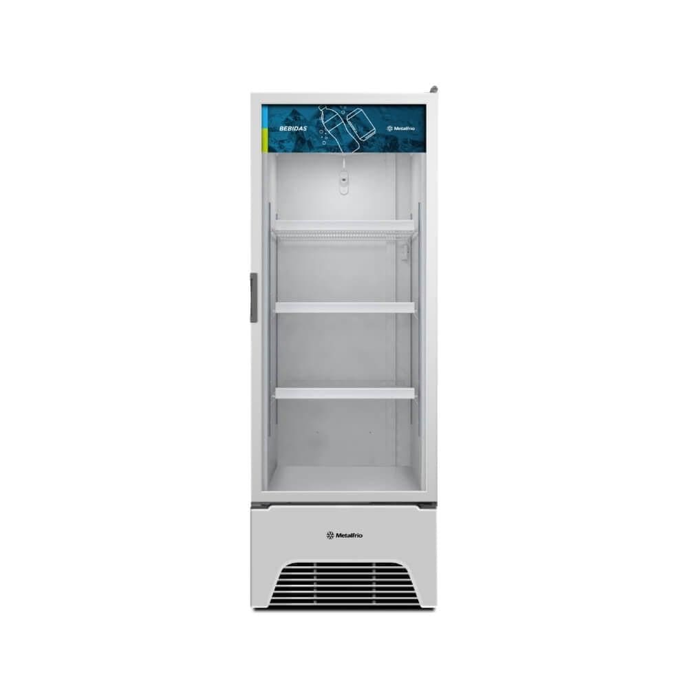 Expositor Refrigerado de Bebidas Metalfrio 403 Litros VB40AL Branco - 110V