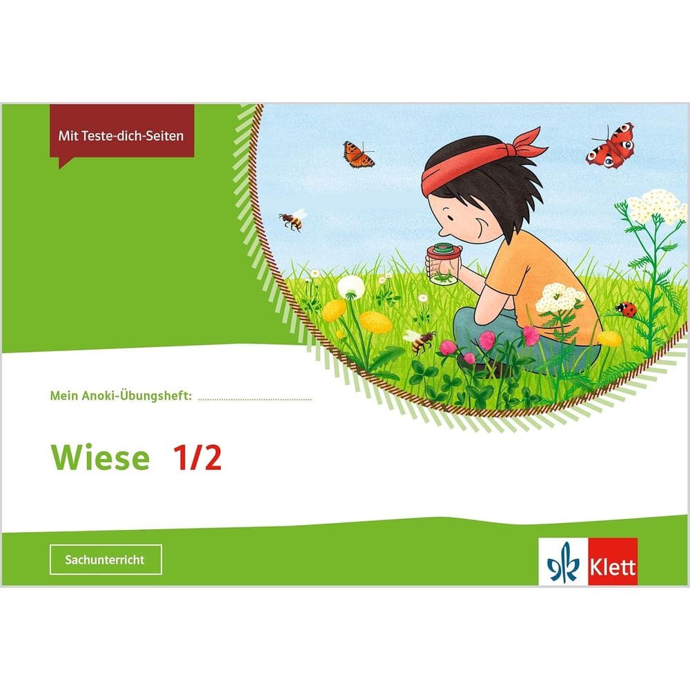Mein Anoki-Übungsheft. Wiese. Arbeitsheft Klasse 1/2 Folheto – 1 agosto 2017 Edição Alemão
