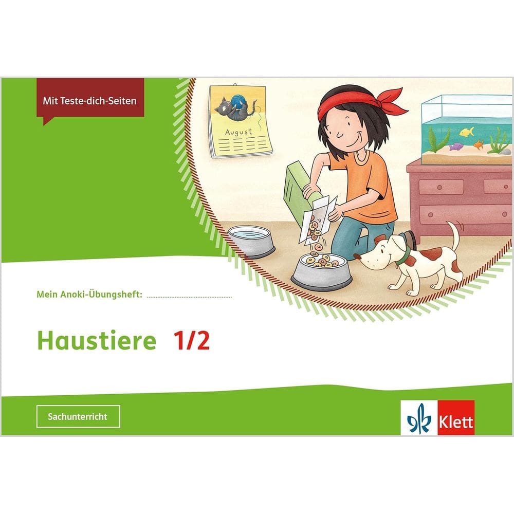 Mein Anoki-Übungsheft 1. Schuljahr. Haustiere Folheto – 1 março 2016 Edição Alemão
