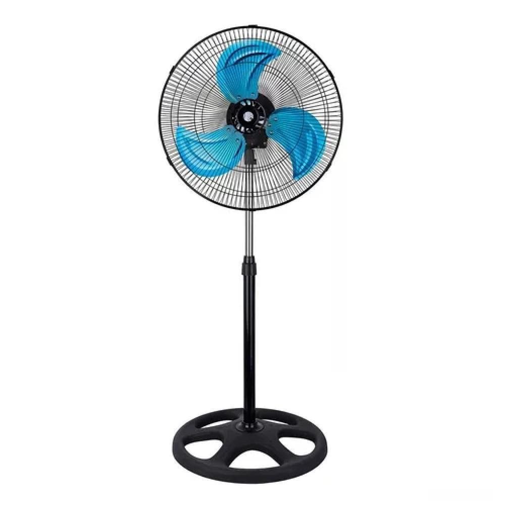 Ventilador Coluna Chão Potente 220V Profissional 3 Velocidades 45W Coluna Pedestal Giratorio 3
