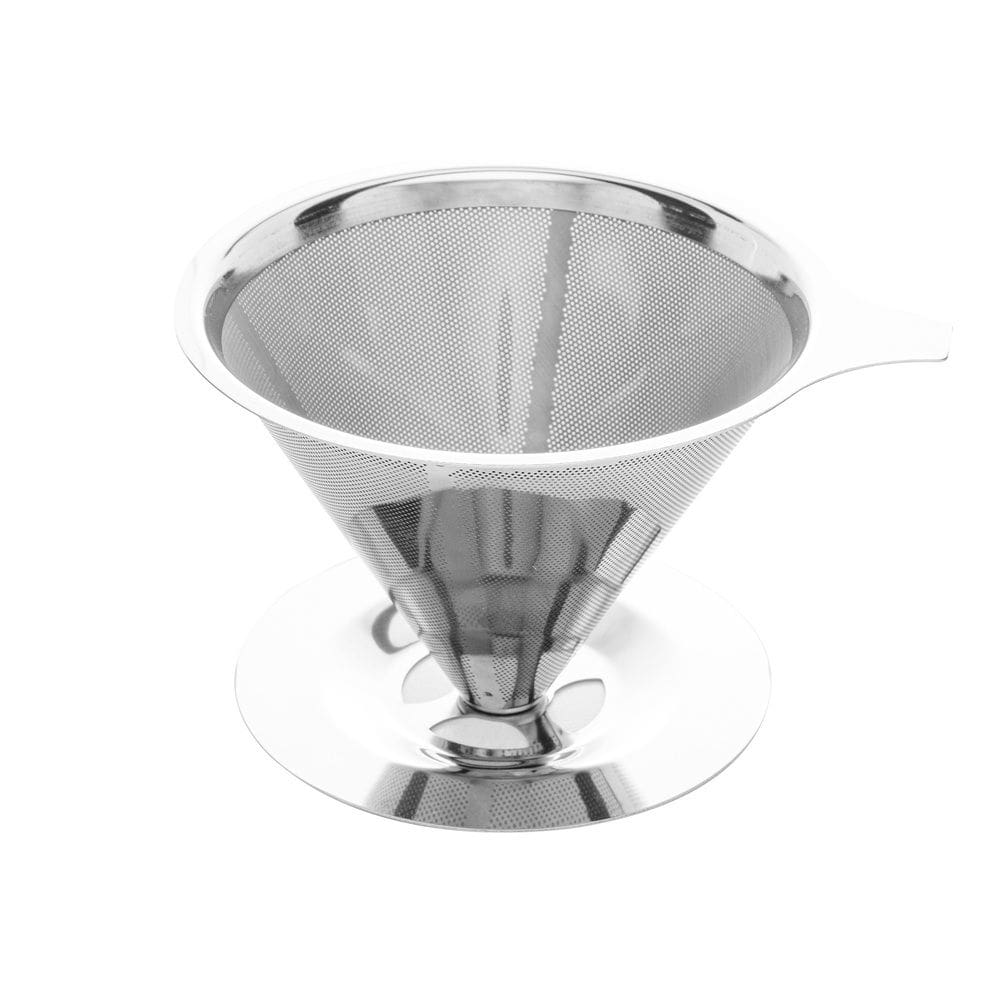 Filtro Coador de Café Aço Inox 15,5x13,5cm (Filtro 103) Lyor